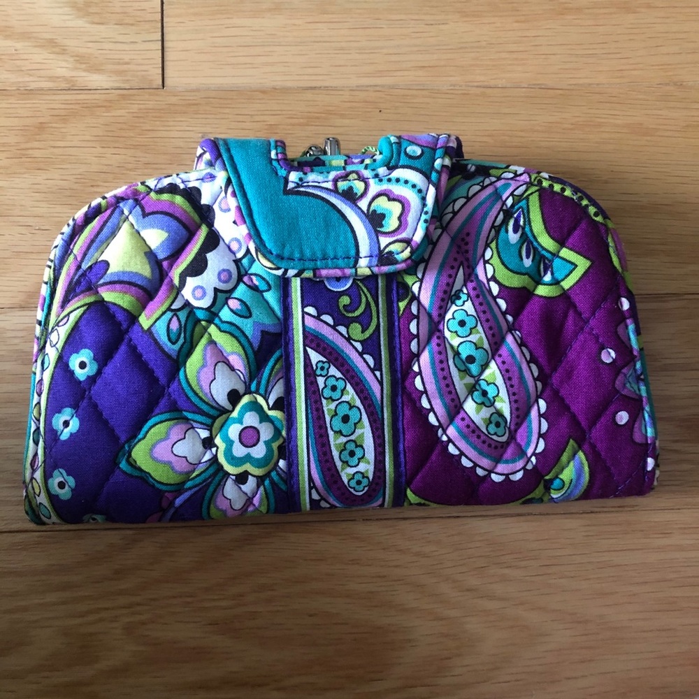 Vera Bradley kiss n snap wallet. New with tags